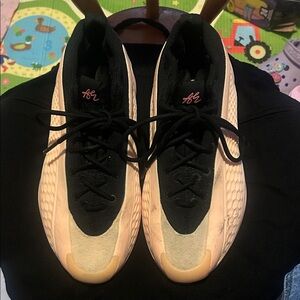 Adidas AE 1 Low Mural Basketball Men’s Sneaker adidas Black and Cream Sneakers